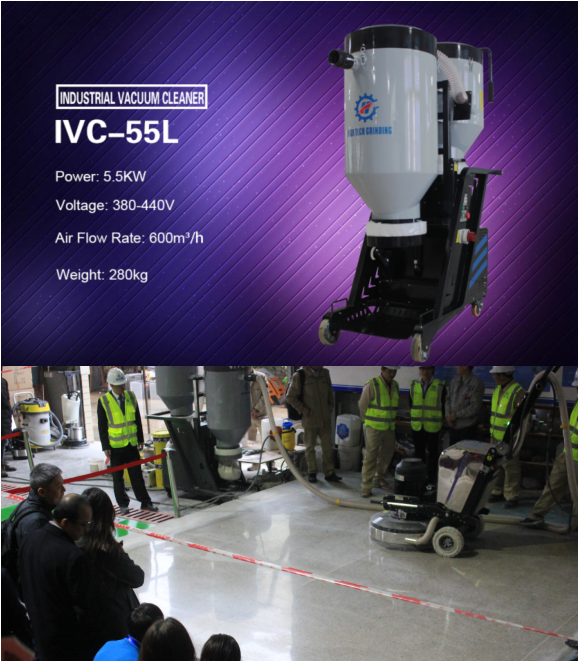 Updated Industrial Vacuum Cleaner IVC-55L