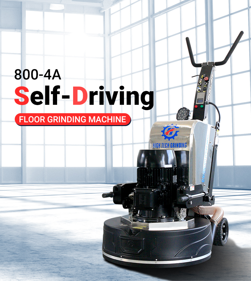 Self-driving grinder