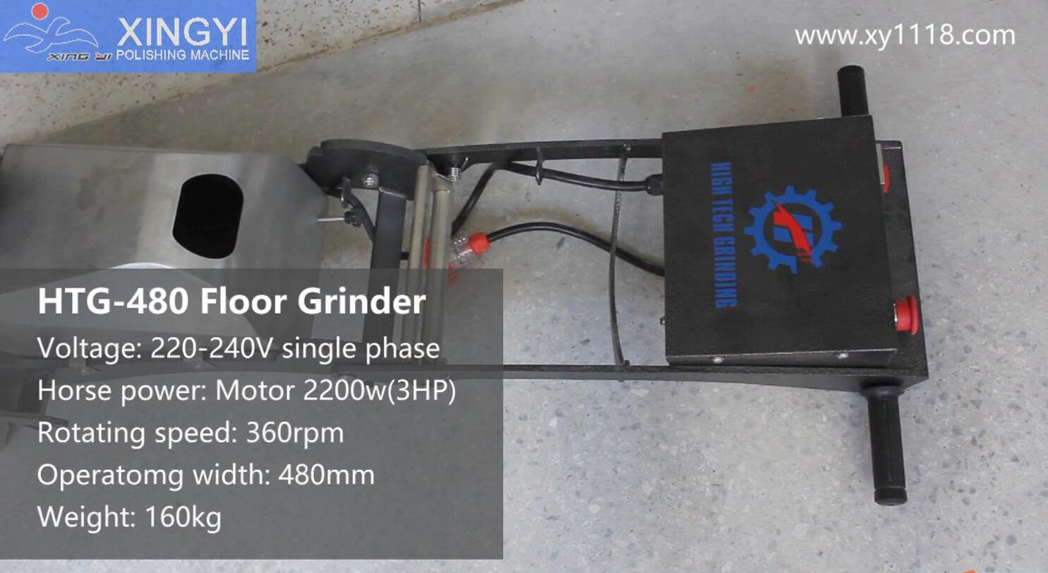 HTG-480 floor grinder